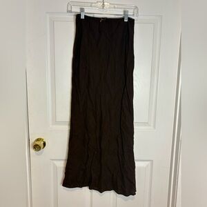 Wild Fable - Elegant Brown Maxi Skirt